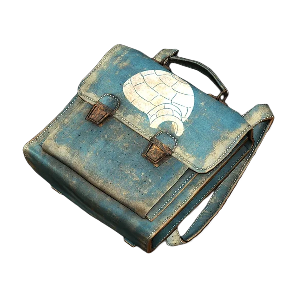 School Backpack — Blue