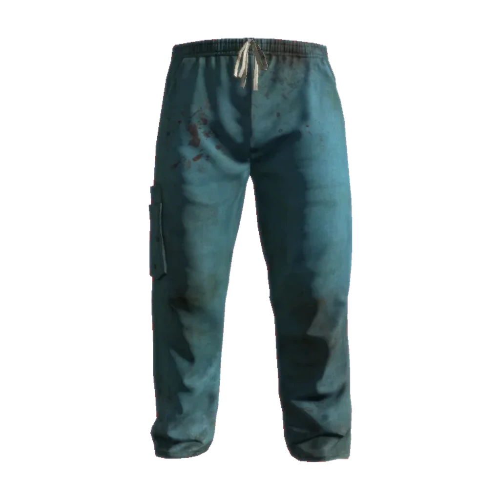 Medical Scrub Pants — Blue
