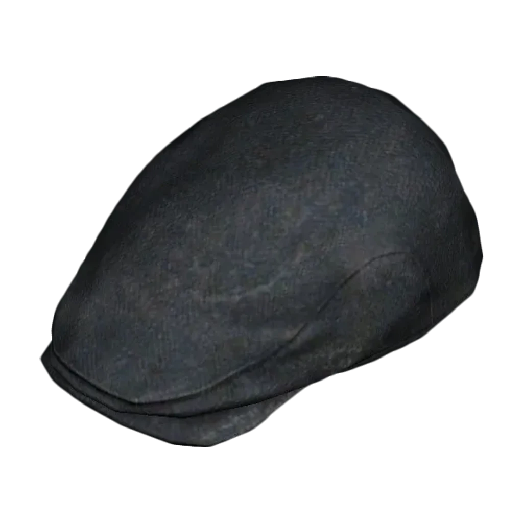 Flat Cap — Black