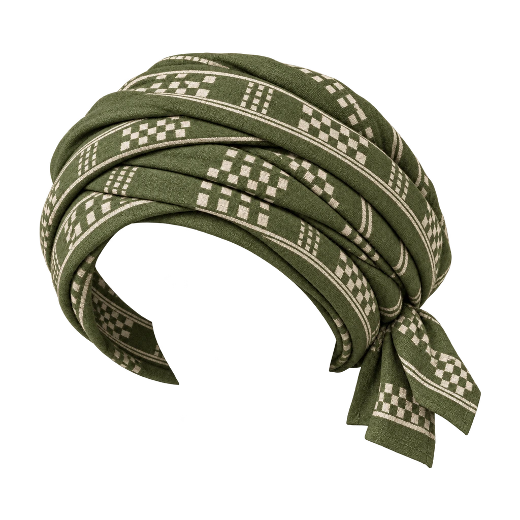 Desert Head Wrap — Green