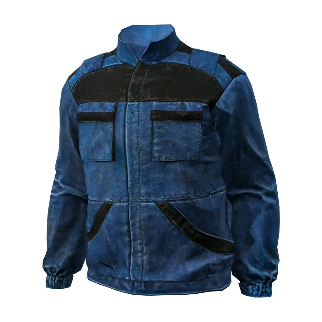 Jumpsuit Jacket — Blue
