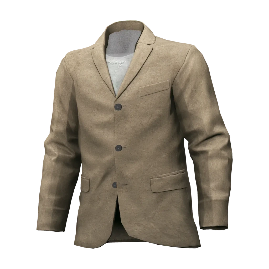Male Suit — Beige