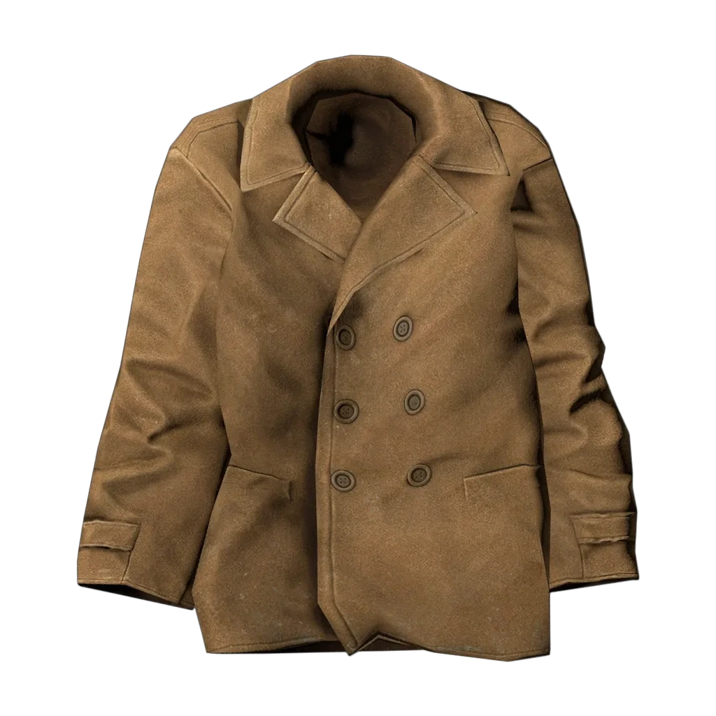 Pea Coat — Beige