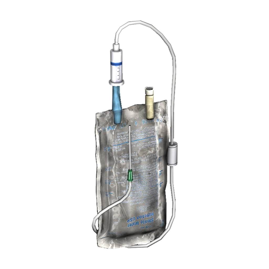 IV Saline Bag — Standard