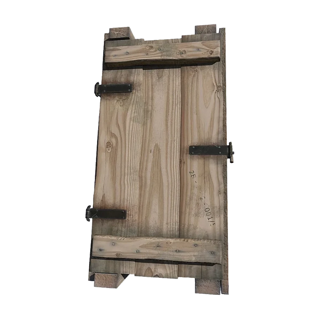 Wooden Crate — Standard